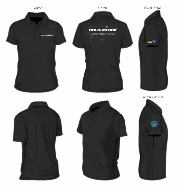 Poloshirt Black