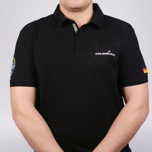Poloshirt Black